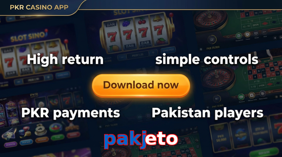 Main screen of Pakjeto gamedownload page for PK players
