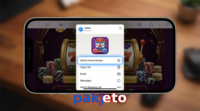 Game list for Pakjeto ios section